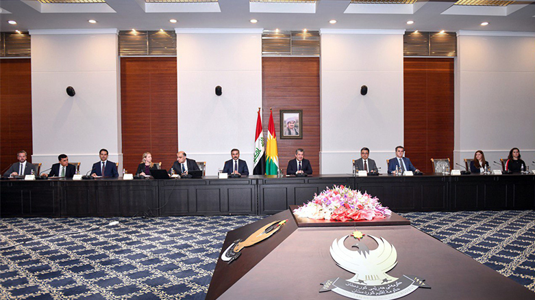 رئيس حكومة كوردستان يستقبل وفداً من غرفة التجارة الأمريكية